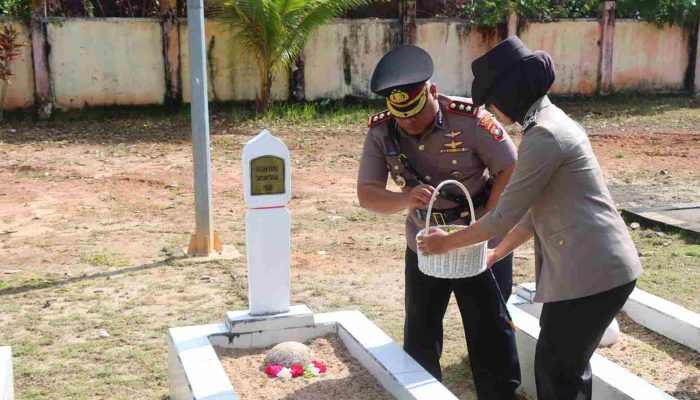 Kapolres Natuna: Semangat Juang Pahlawan Harus Hidup dalam Tugas Polri
