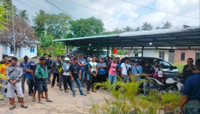 Kasus Kelong Hilang Berujung Laporan Pidana, Nelayan Berakit Gelar Aksi Solidaritas