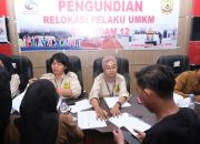 Relokasi Pedagang Gurindam 12 Dimulai, Ratusan Pelaku UMKM Ikut Undian Lapak Baru
