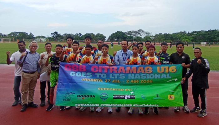 Bawa Nama Kepri, Citramas U-16 Pasang Target Delapan Besar di Jakarta