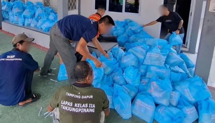 Bantuan Presiden Disalurkan ke Lapas Tanjungpinang, 774 Warga Binaan Terima Paket Sosial