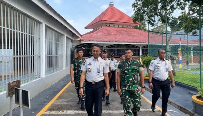 Danlanud Hang Nadim Tinjau Pembinaan Warga Binaan, Perkuat Sinergi dengan Lapas Batam