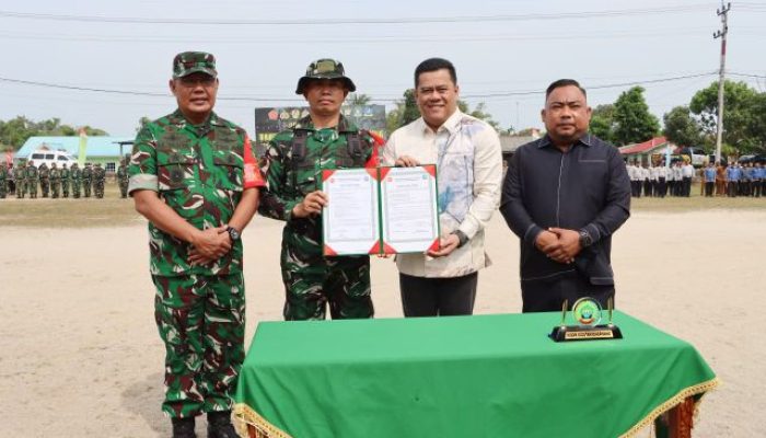TMMD ke-129 Berakhir di Bintan, Jalan 800 Meter dan Drainase Dibangun di Desa Busung
