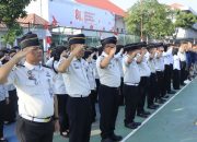 Lapas Kelas IIA Batam Gelar Upacara HUT ke-81 RI, Tekankan Pembinaan Humanis Warga Binaan
