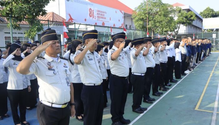 Lapas Kelas IIA Batam Gelar Upacara HUT ke-81 RI, Tekankan Pembinaan Humanis Warga Binaan