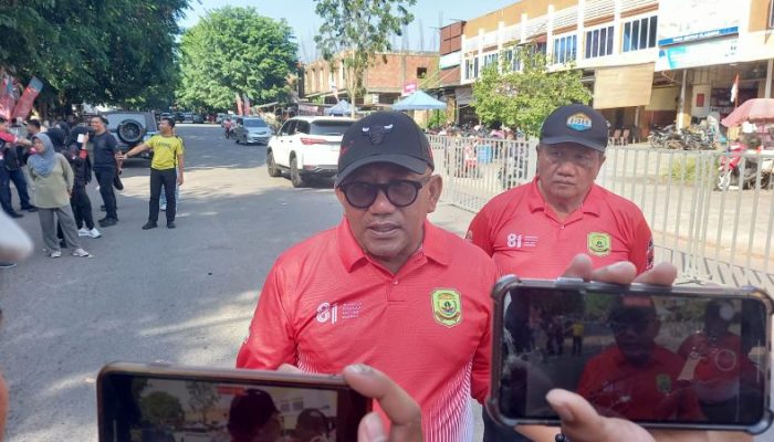 188 Regu Ikuti Gerak Jalan 17 Km di Tanjungpinang, Lis Sebut Partisipasi Warga Meningkat