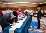 Amsakar Lantik 311 Pejabat Pemko Batam, ASN Diminta Tinggalkan Budaya Kerja Asal-Asalan