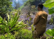 Cuaca Panas Mengintai, Kades Mampok Ingatkan Warga Waspadai Karhutla
