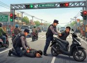 Jambret di Lampu Merah Sei Harapan, Polisi Amankan Dua Terduga Pelaku