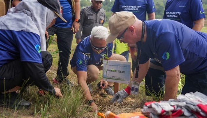 400 Bibit Bambu Ditanam di DTA Sei Nongsa, BP Batam Perkuat Perlindungan Air Baku