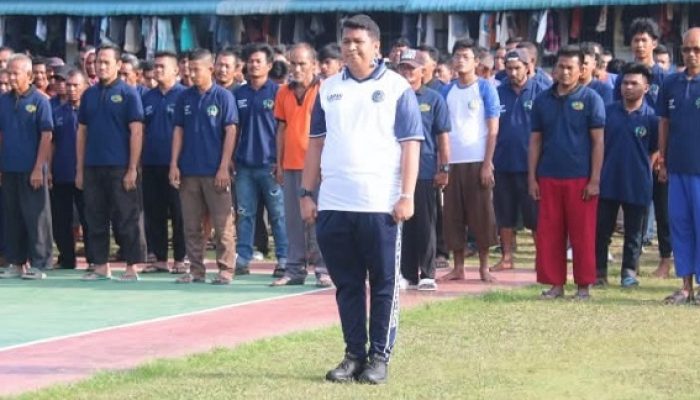 Lapas Tanjungpinang Gelar Pekan Olahraga dan Seni, Warga Binaan Adu Sportivitas