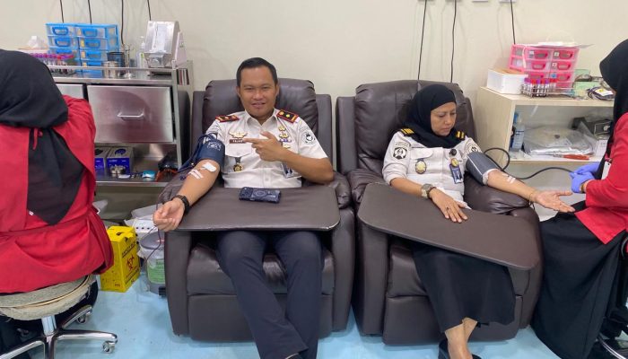 Donor Darah Jadi Cara Rutan Batam dan UPT Pemasyarakatan Maknai Kemerdekaan