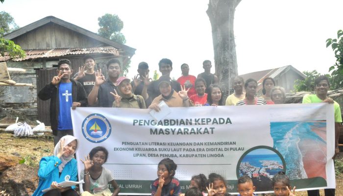 Menata Asa dari Pulau Lipan, Keluarga Suku Laut Belajar Mengelola Keuangan di Era Digital