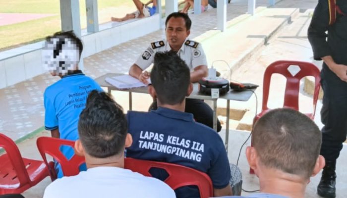 Tekan Penggunaan HP Ilegal, Lapas Tanjungpinang Daftarkan Warga Binaan ke Kabarin