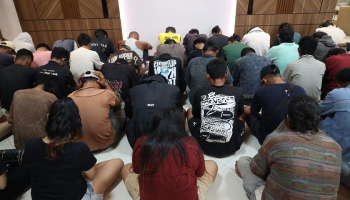 Razia Kampung Madani, 108 dari 114 Orang Positif Tes Urine