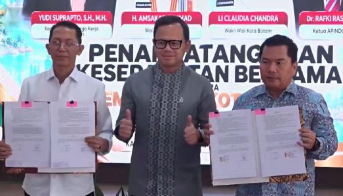 Amsakar Gandeng APINDO, Rekrutmen Tenaga Kerja Lokal Batam Diprioritaskan 15–20 Persen