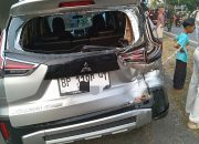 Laka Beruntun di Km 7 Tanjungpinang, Lori Diduga Alami Gangguan Rem