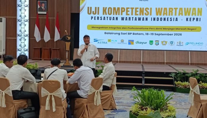 UKW PWI Kepri Tegaskan Integritas Wartawan, Peserta Dilarang Gunakan AI