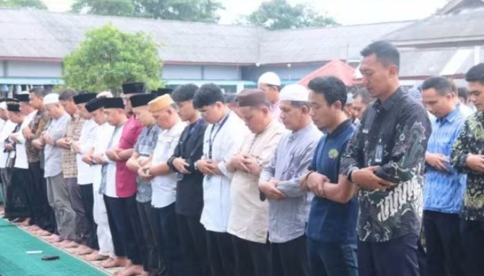 Kemarau Panjang, Lapas Tanjungpinang Gelar Salat Istisqa dan Doa Bersama