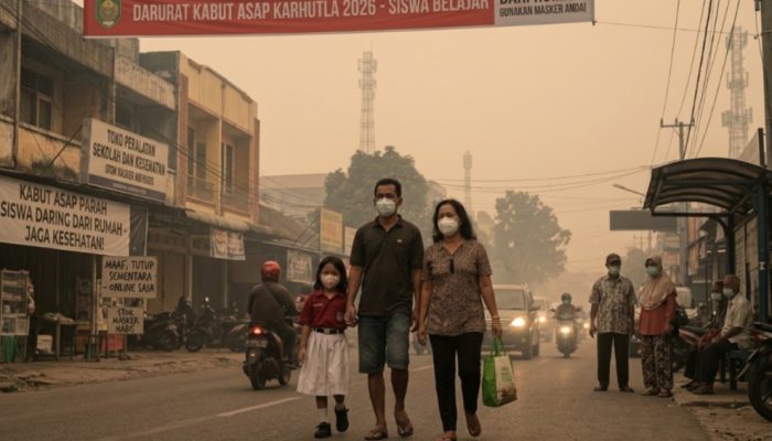 Indeks Kualitas Udara di Atas 100, Pemko Tanjungpinang Minta Siswa Belajar dari Rumah