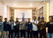 PWI Kepri-Pokja Tanjungpinang Bahas Kemitraan dengan Polresta, Kompetensi Wartawan Jadi Fokus
