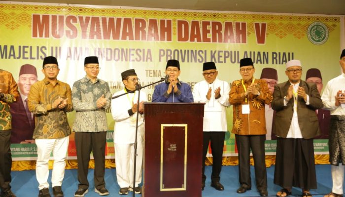 Musda V MUI Kepri, Lis Dorong Sinergi Ulama dan Umara Diperkuat