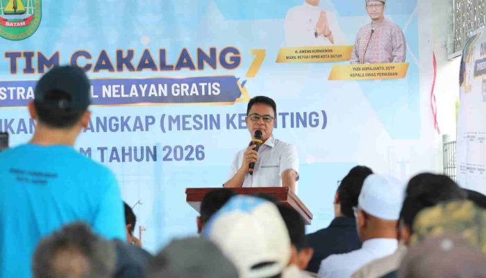 100 Mesin Ketinting Dibagikan untuk Nelayan Belakangpadang, Aweng: Ini Aspirasi Masyarakat