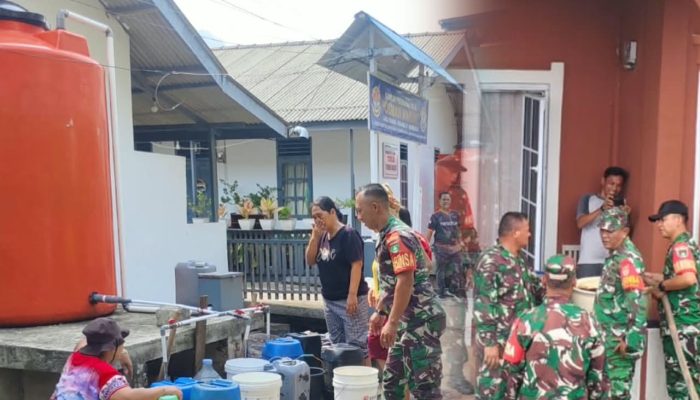 Kemarau, Korem 033 WP Salurkan 45 Ton Air Bersih ke Tanjungpinang hingga Natuna